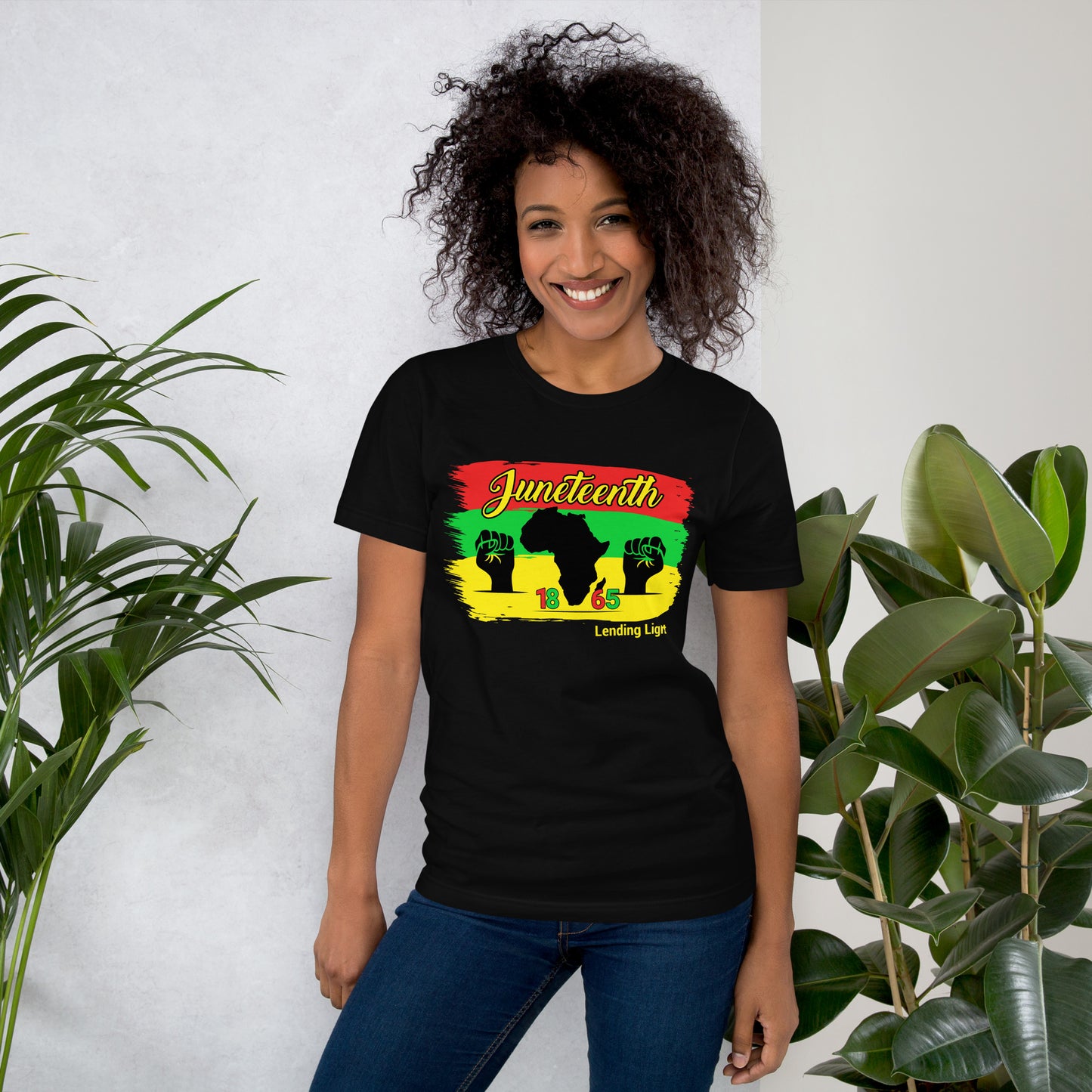 Juneteenth Africa Unisex t-shirt