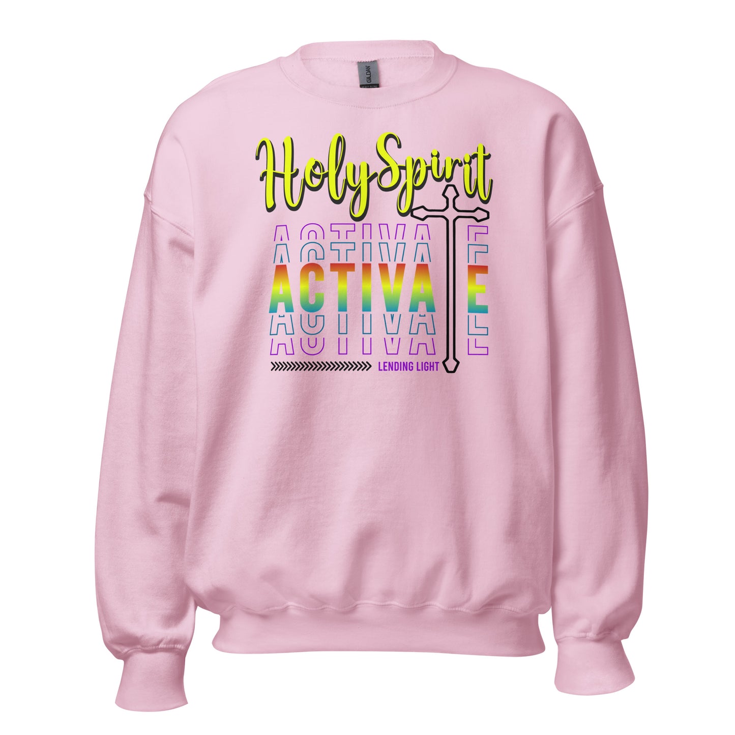 Holy Spirit Activate Unisex Sweatshirt Light