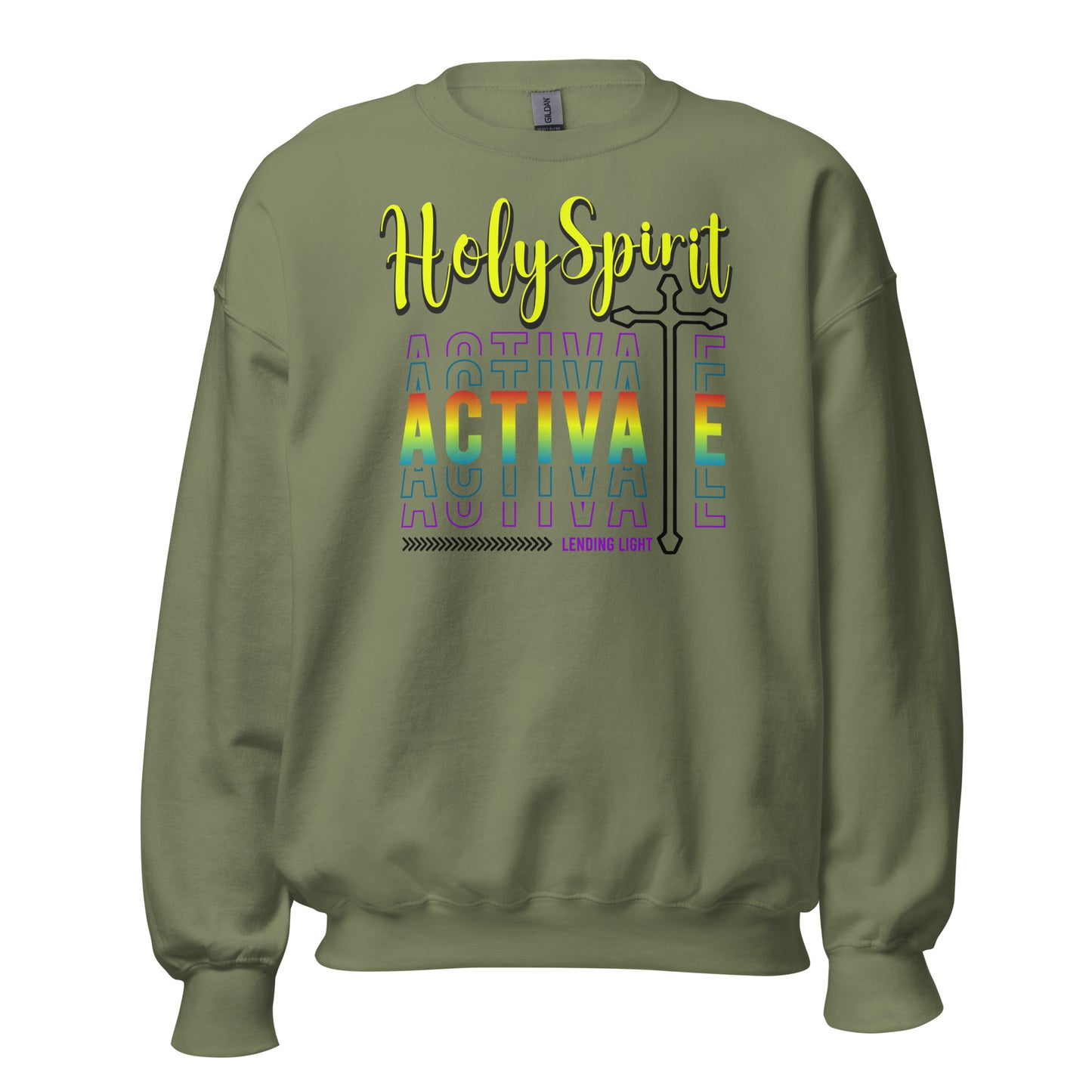 Holy Spirit Activate Unisex Sweatshirt Light