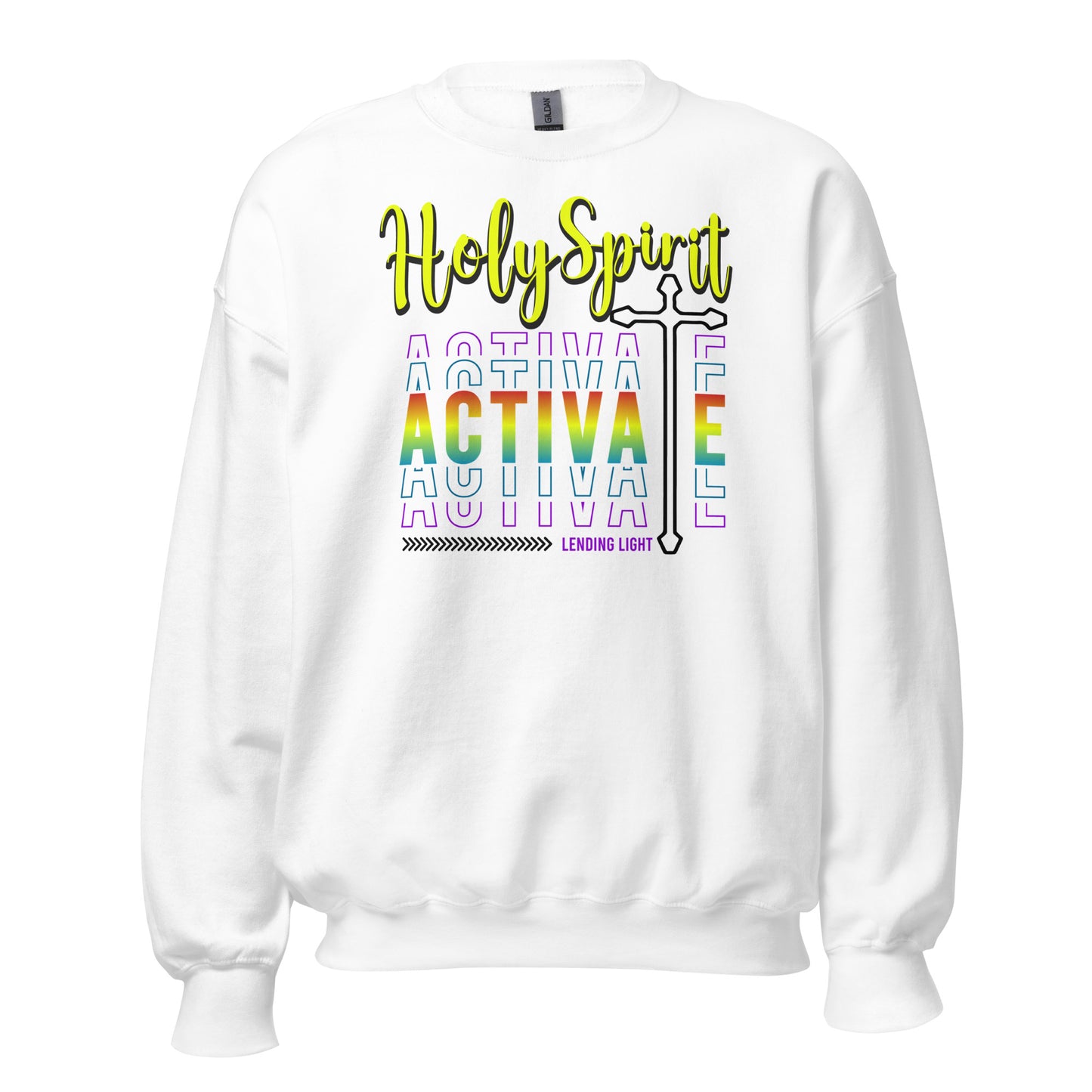 Holy Spirit Activate Unisex Sweatshirt Light