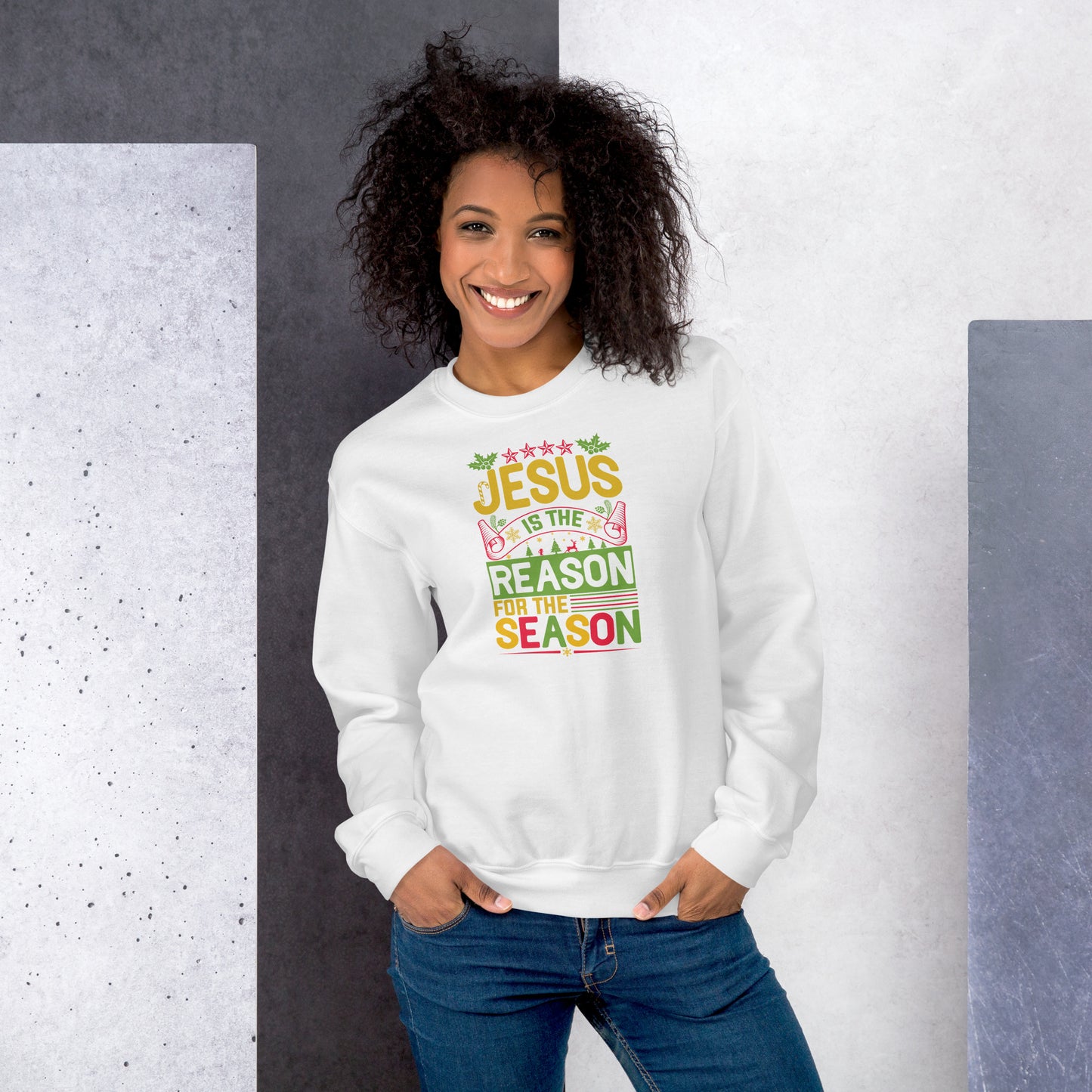 Jesus is the Reason for the Season Unisex Sweatshirt