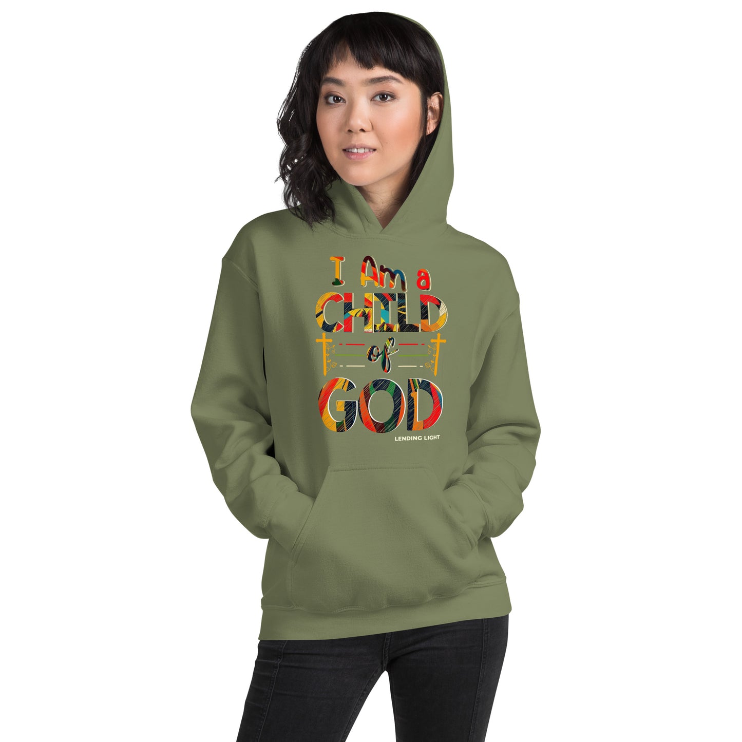 I Am a Child of God Unisex Hoodie