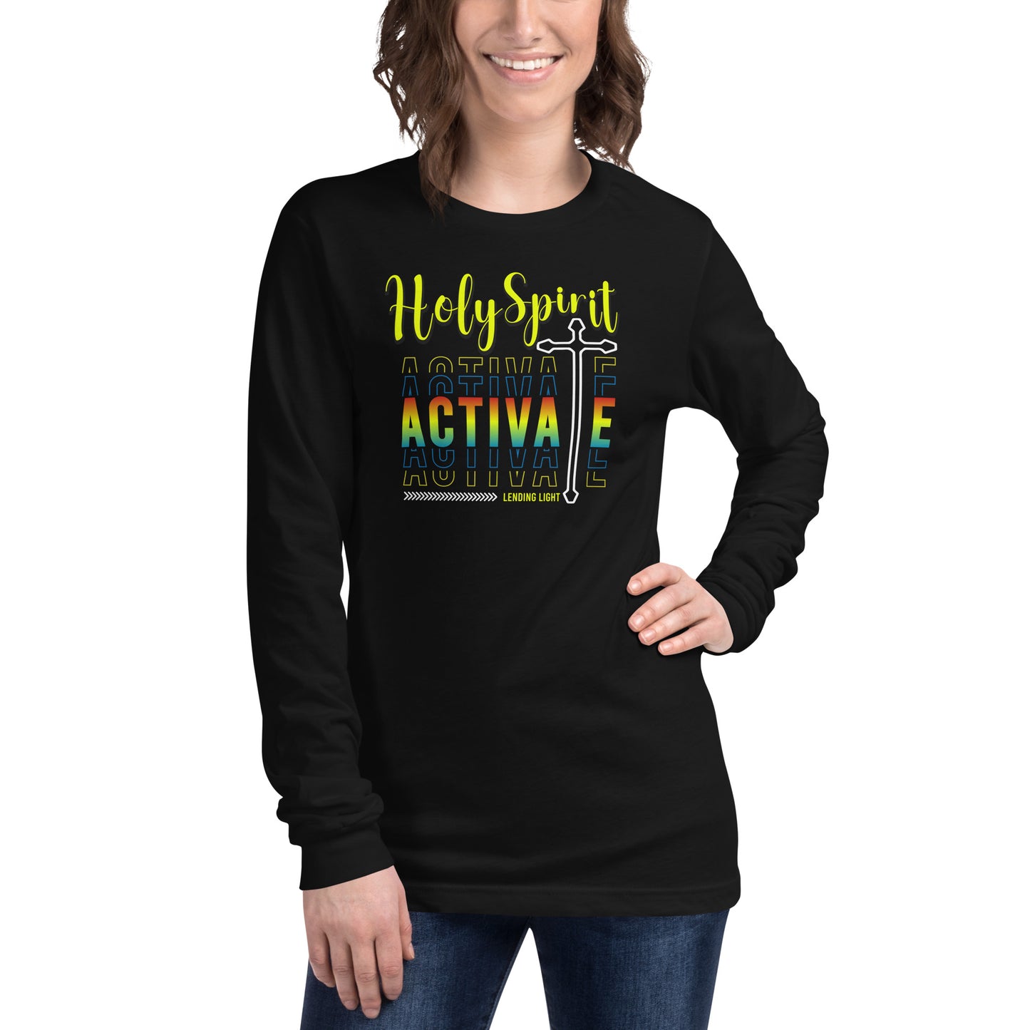 Unisex Holy Spirit Activate Long Sleeve Tee