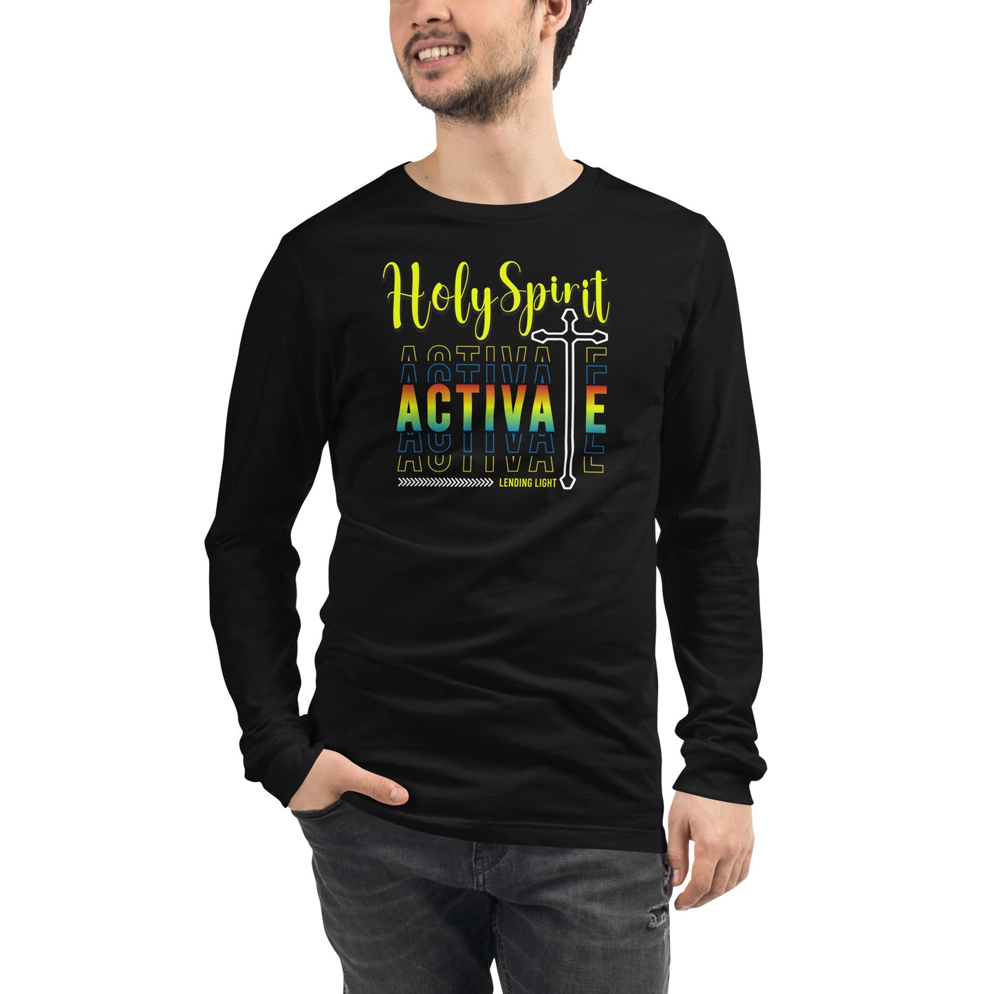 Unisex Holy Spirit Activate Long Sleeve Tee