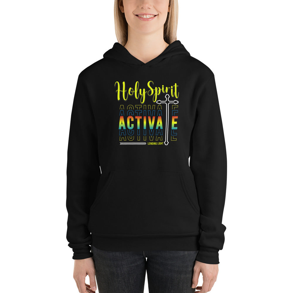 Premium Holy Spirit Activate Unisex Hoodie Bella + Canvas