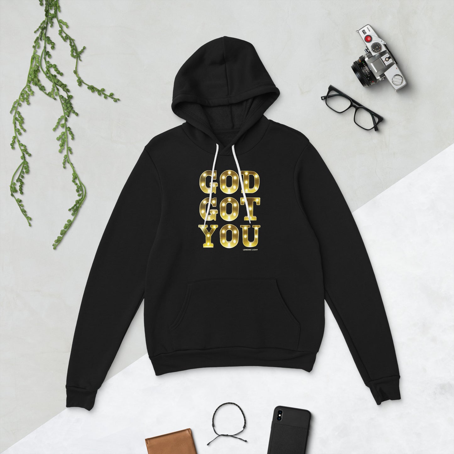 Premium Unisex God Got You Hoodie Bella+ Canvas