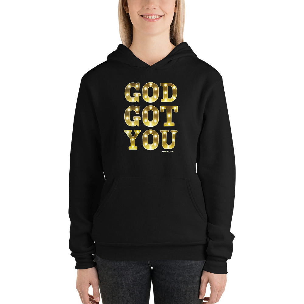 Premium Unisex God Got You Hoodie Bella+ Canvas