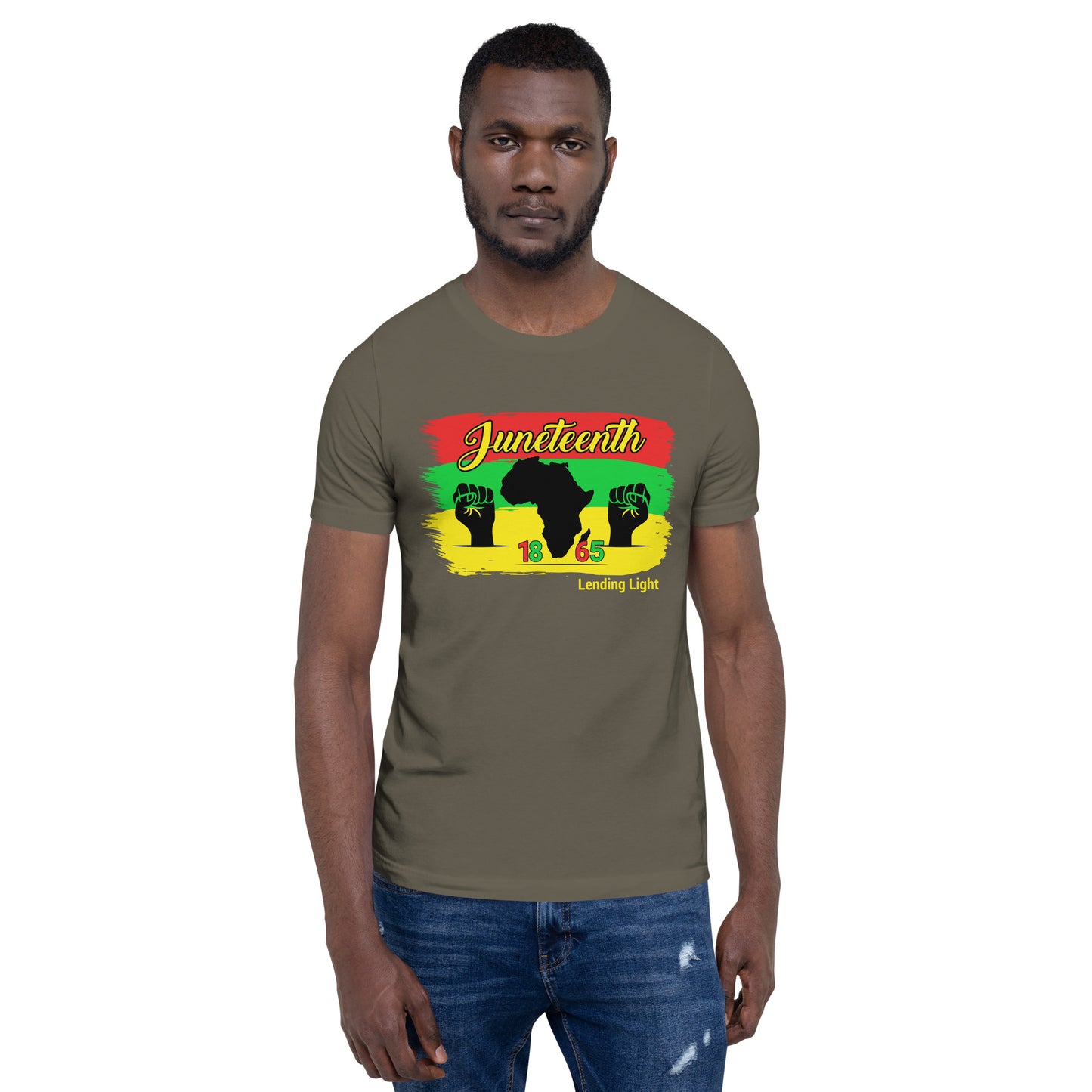 Juneteenth Africa Unisex t-shirt