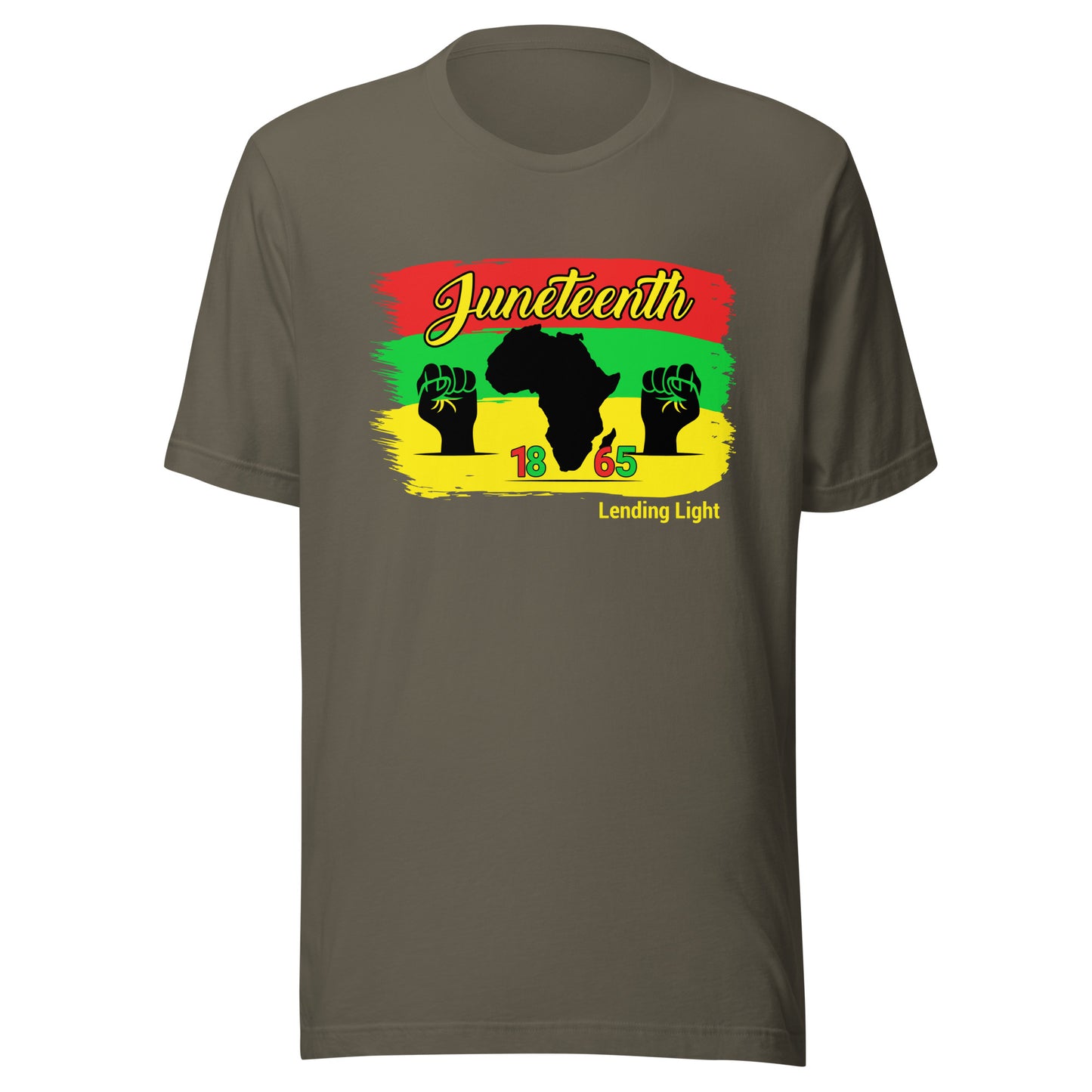 Juneteenth Africa Unisex t-shirt