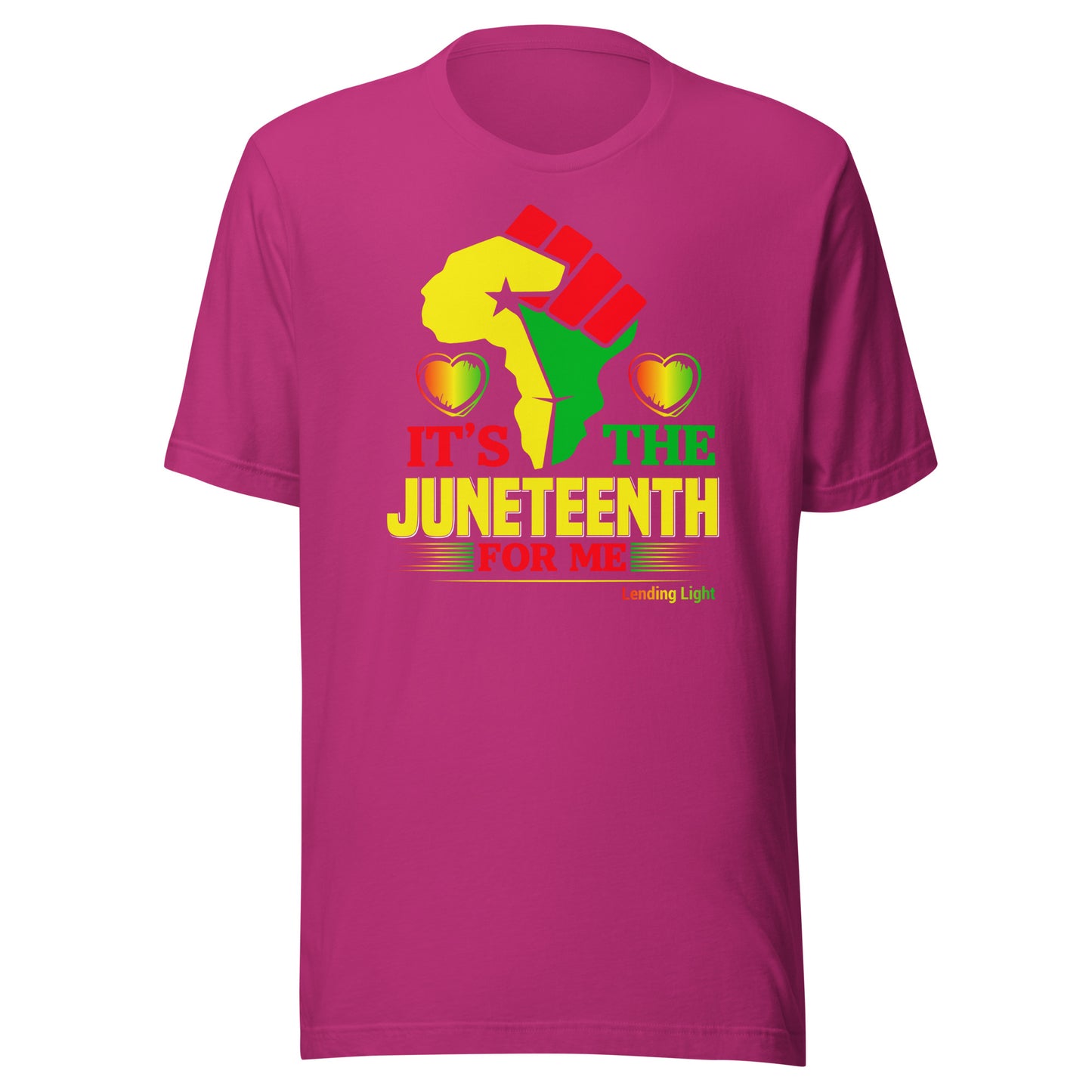 It's the Juneteenth for Me Unisex t-shirt