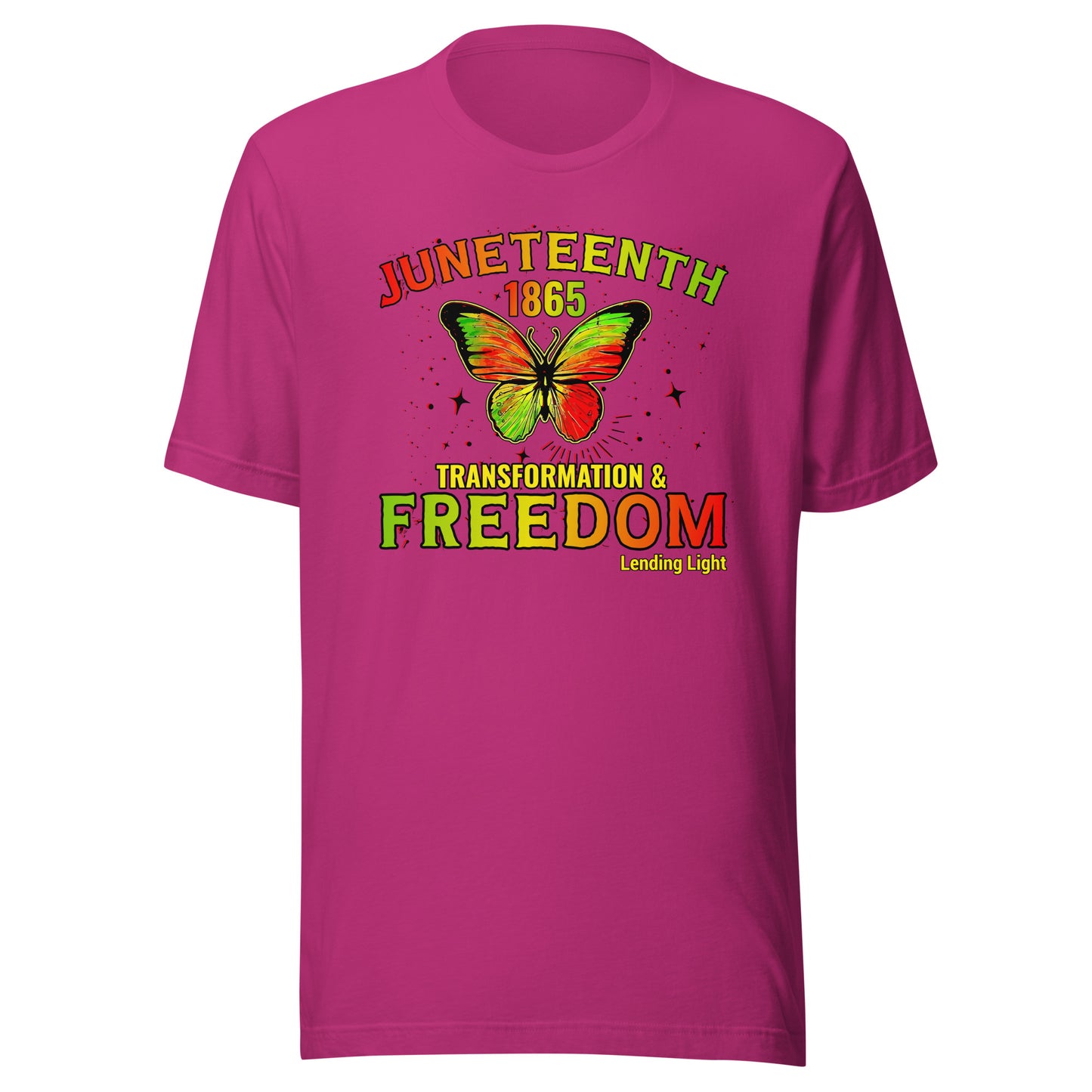 Juneteenth Transformation & Freedom Unisex t-shirt