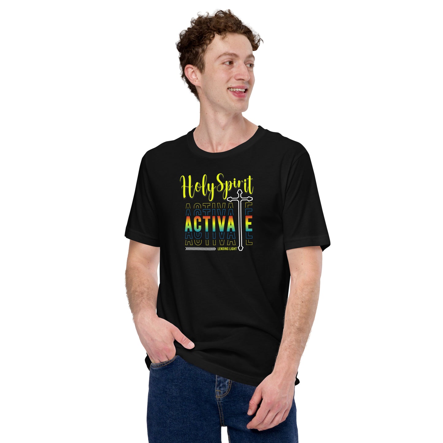 Holy Spirit Activate Unisex t-shirt