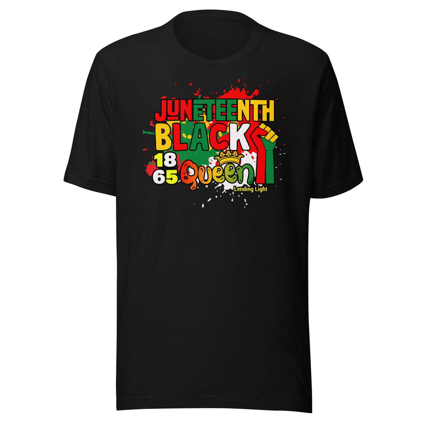 Juneteenth Black Queen Unisex t-shirt