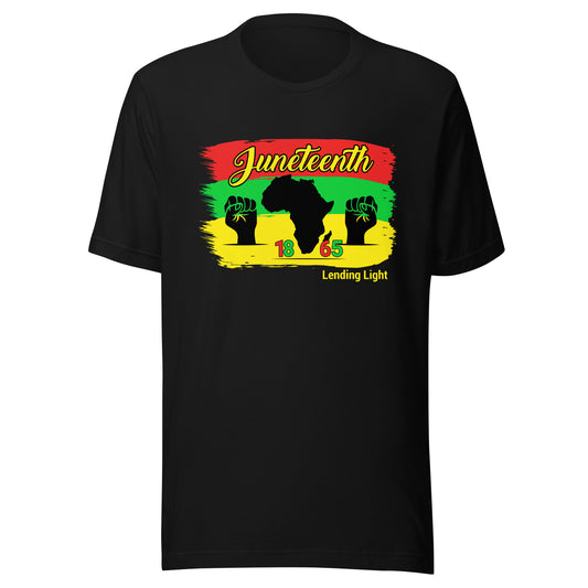 Juneteenth Africa Unisex t-shirt