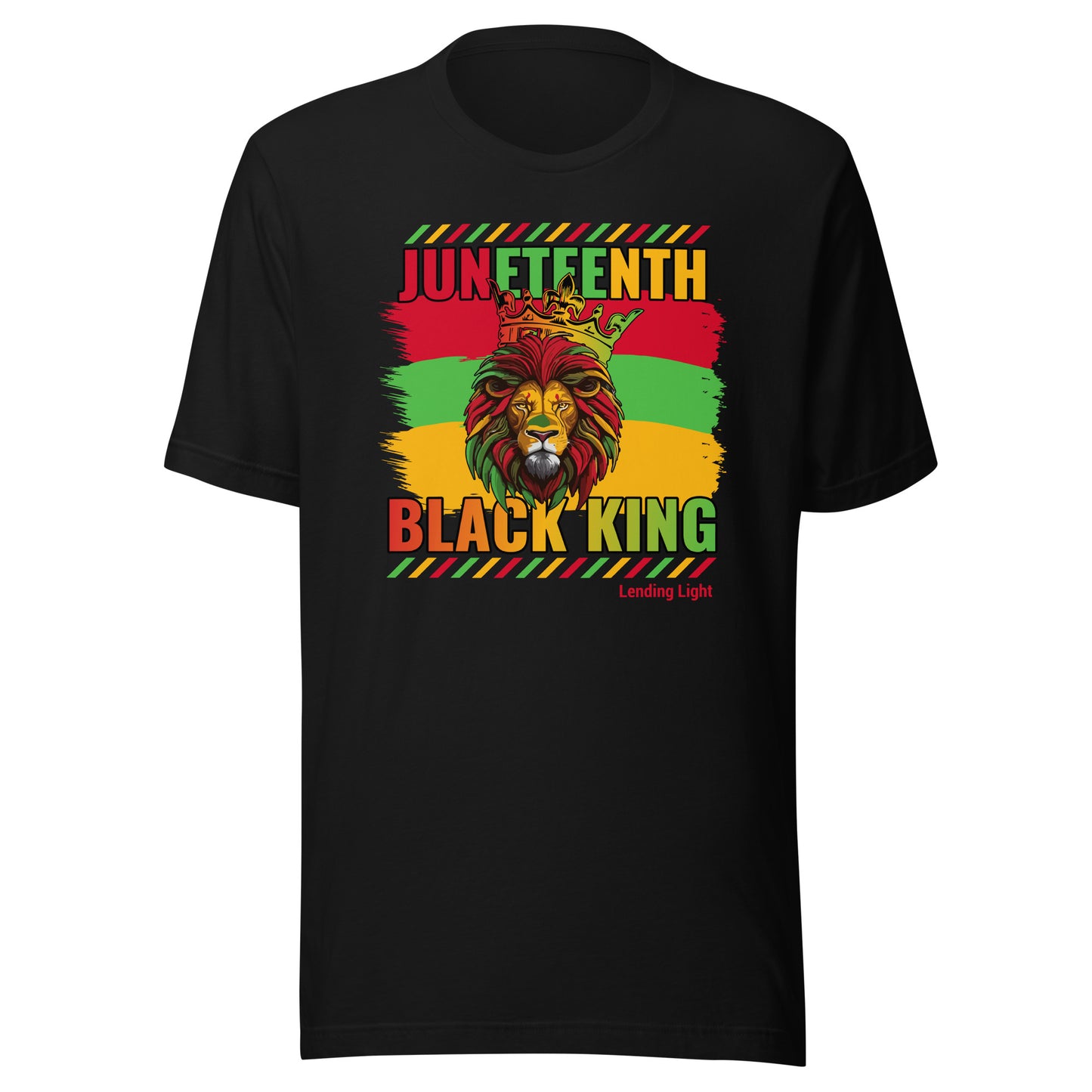 Juneteenth Black King Unisex t-shirt