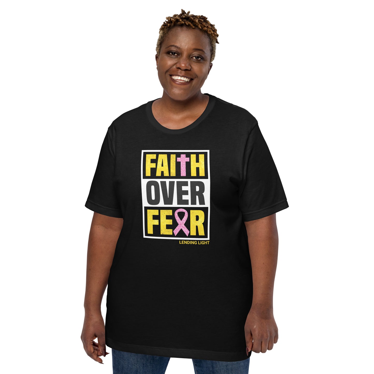 Faith Over Fear Unisex t-shirt