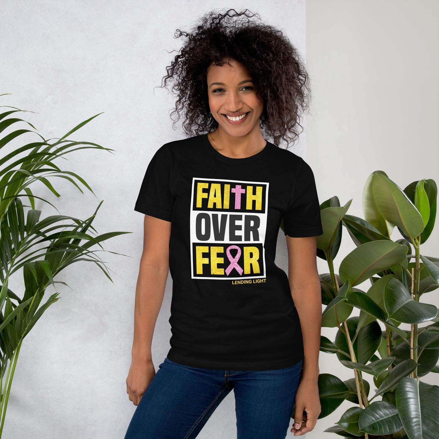 Faith Over Fear Unisex t-shirt