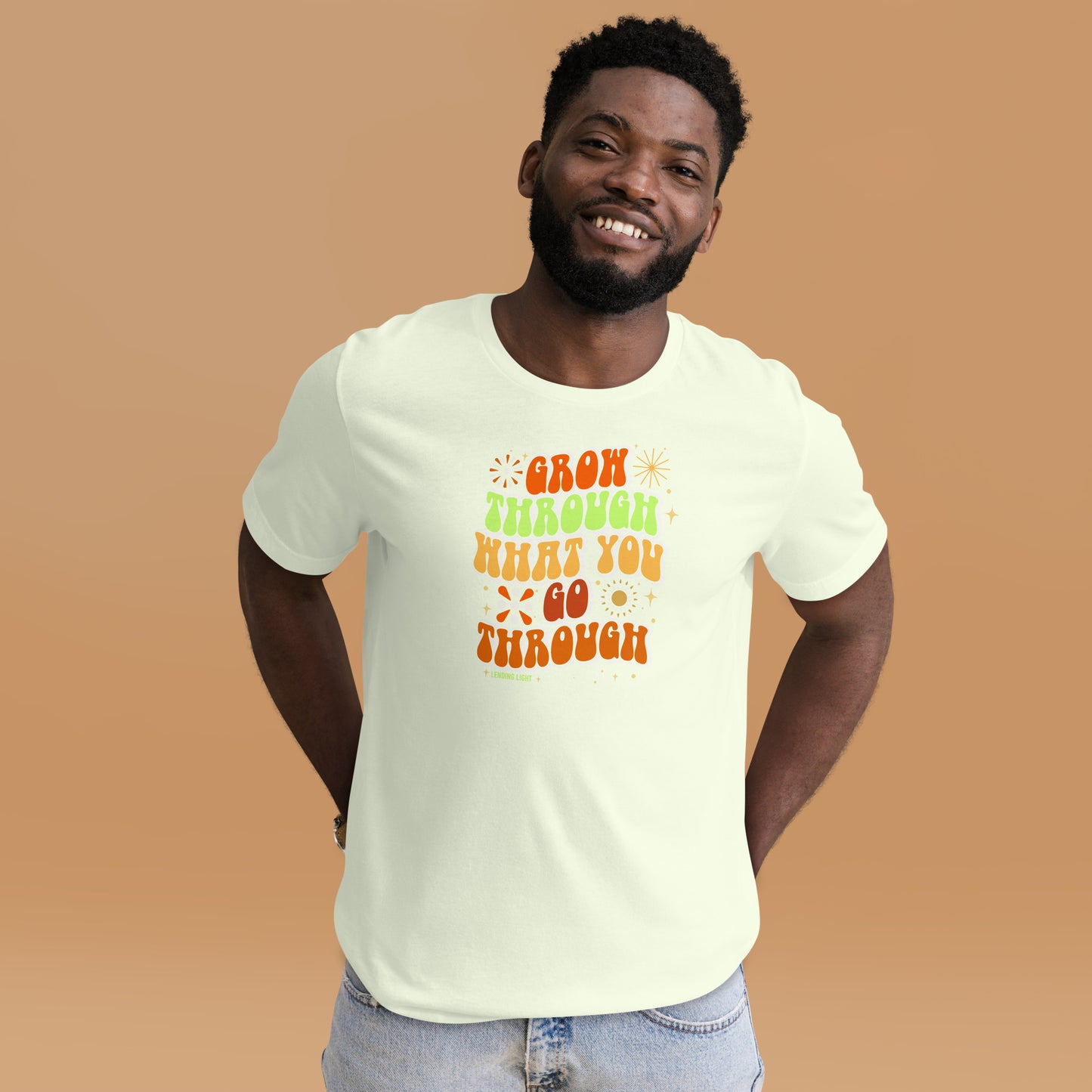 Grow Through What You Go Through Unisex t-shirt