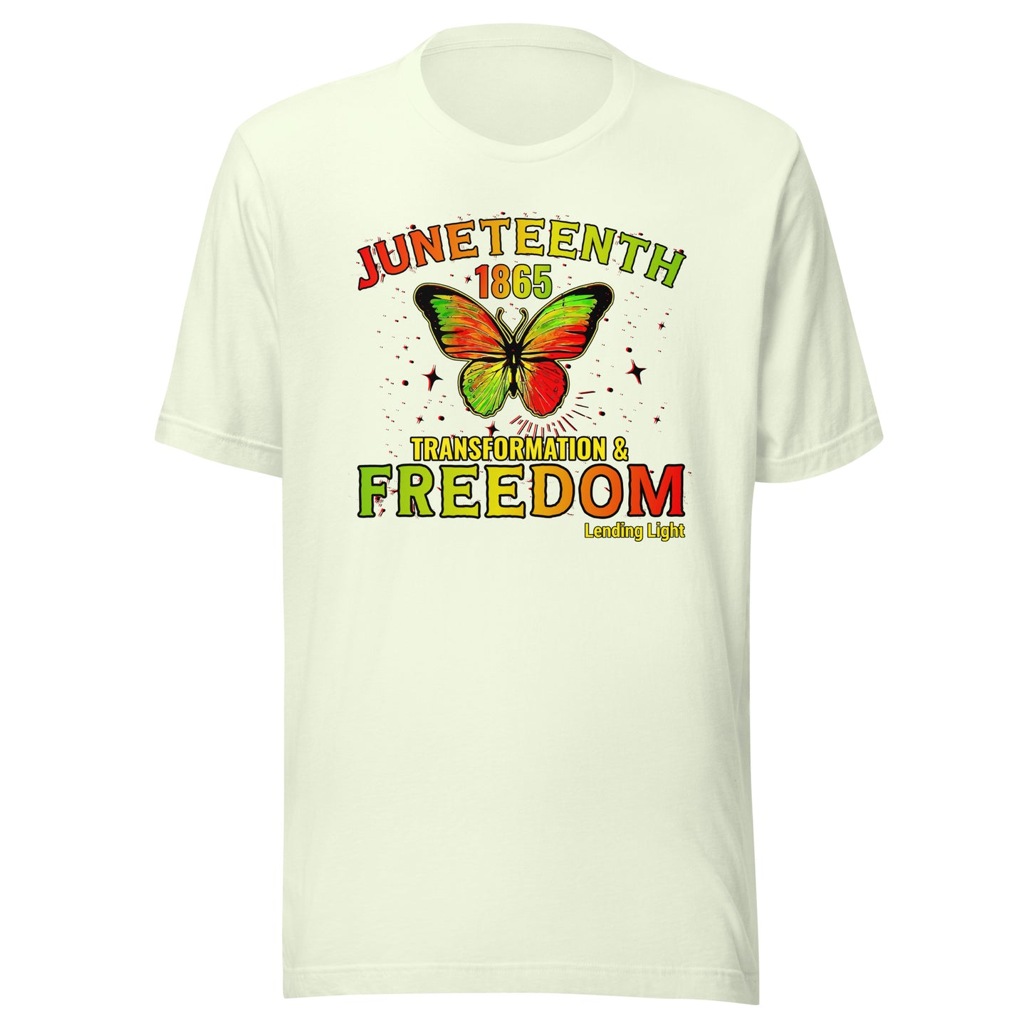 Juneteenth Transformation & Freedom Unisex t-shirt