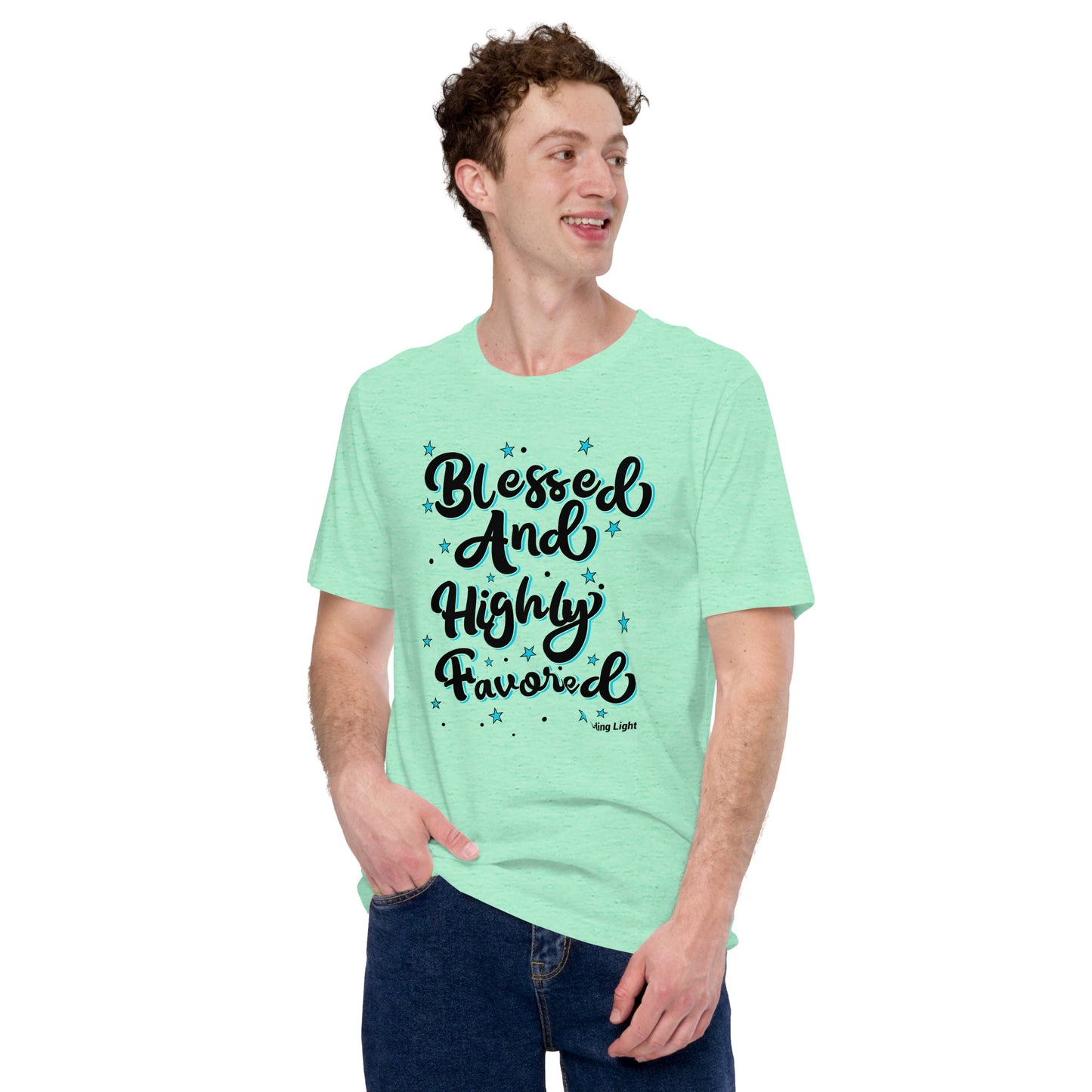 Blessed and Highly Favored Unisex t-shirt