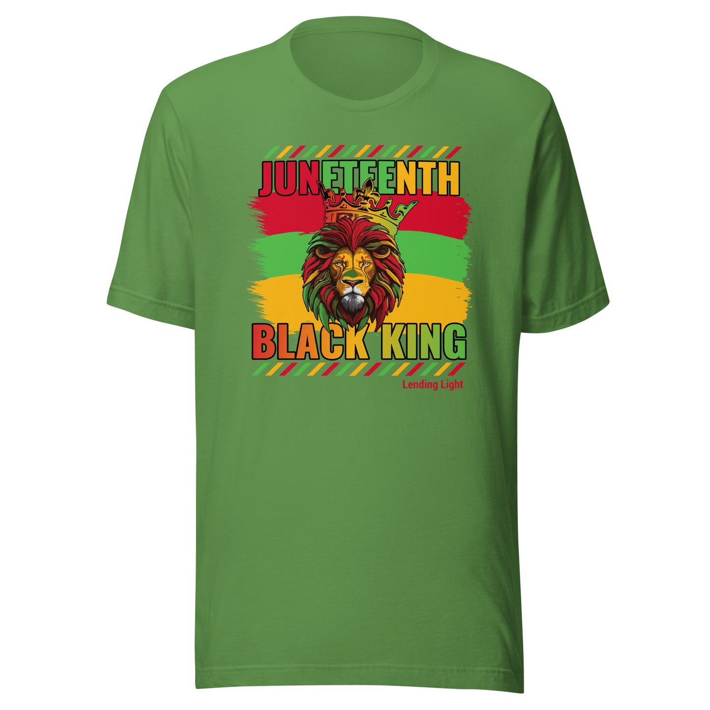 Juneteenth Black King Unisex t-shirt