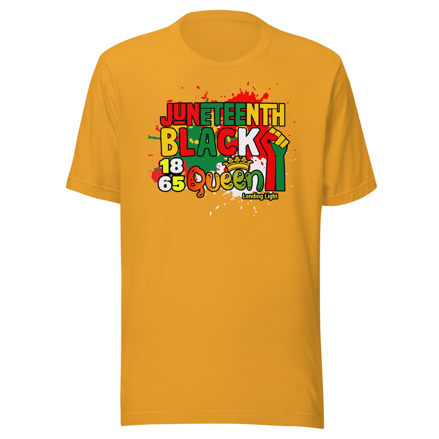 Juneteenth Black Queen Unisex t-shirt