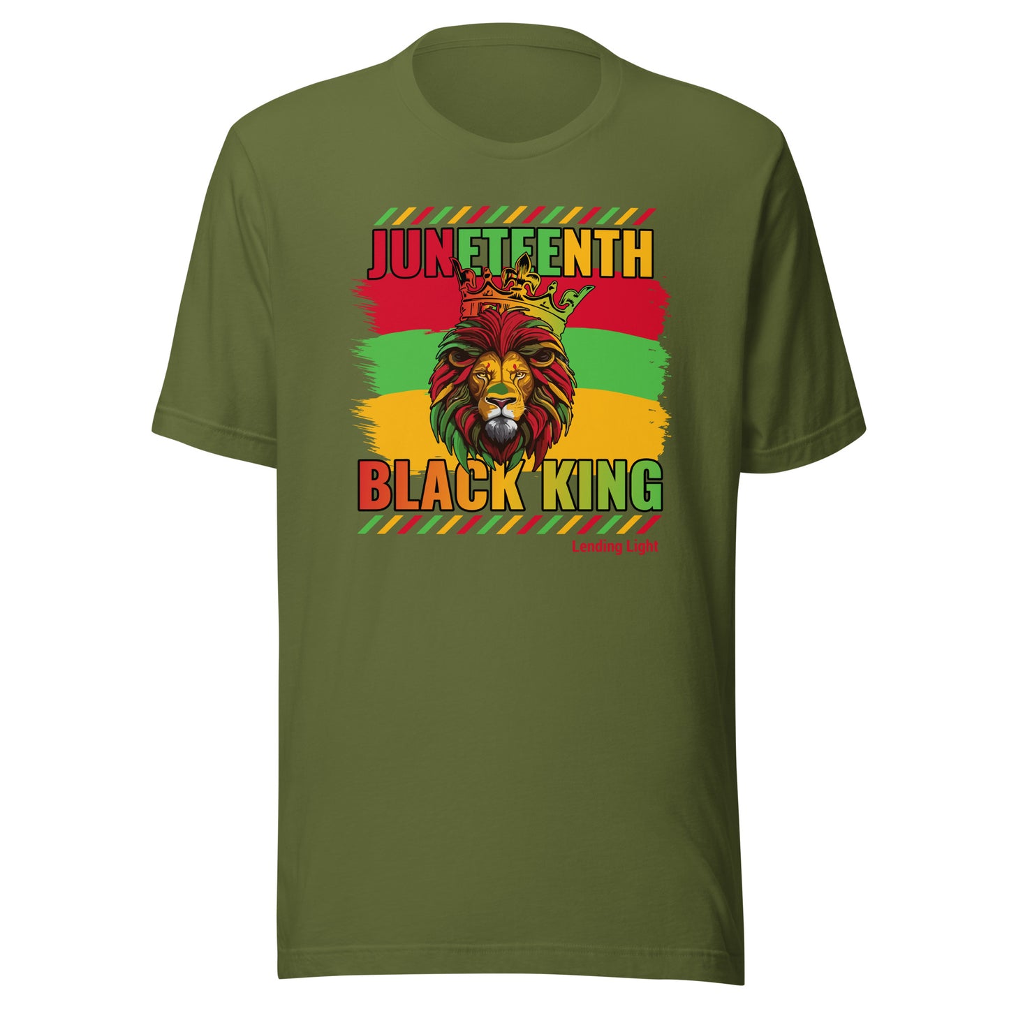 Juneteenth Black King Unisex t-shirt