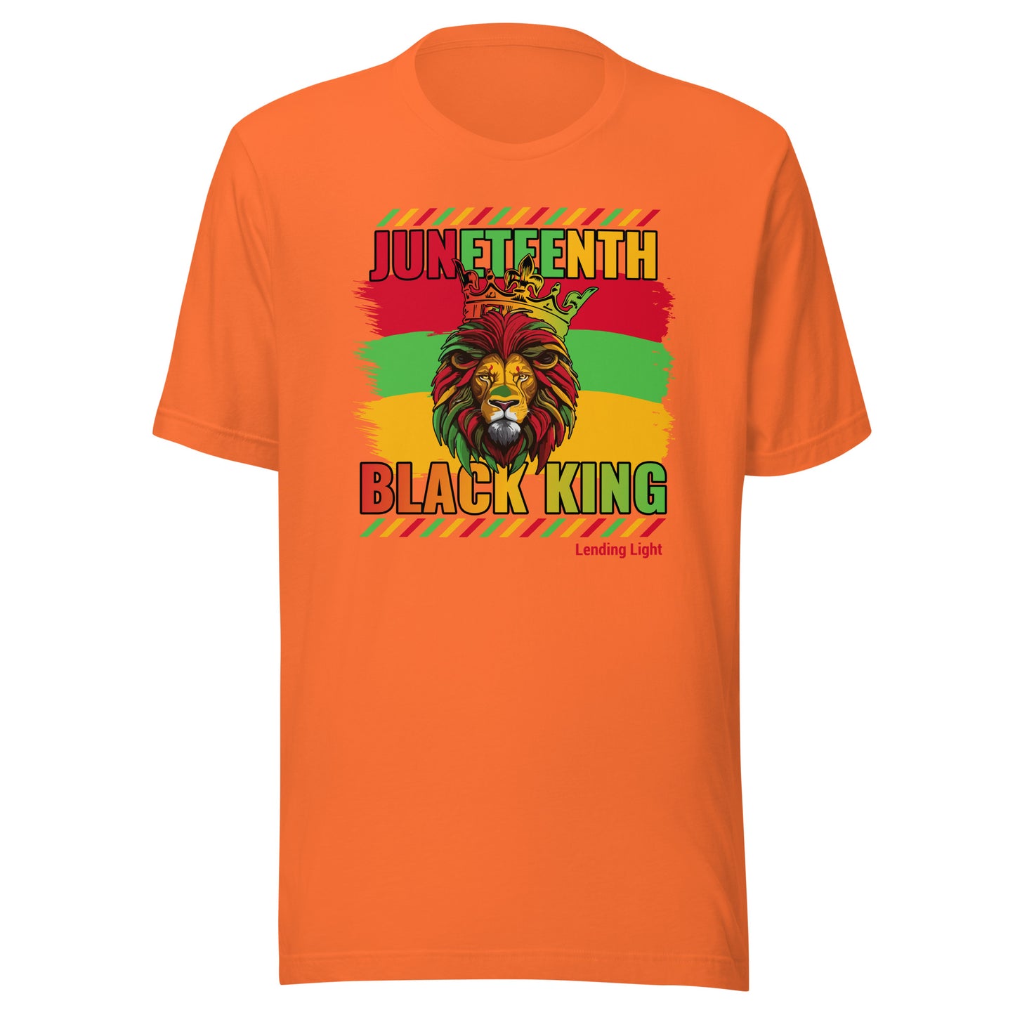 Juneteenth Black King Unisex t-shirt