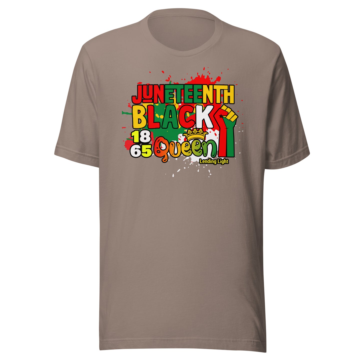 Juneteenth Black Queen Unisex t-shirt