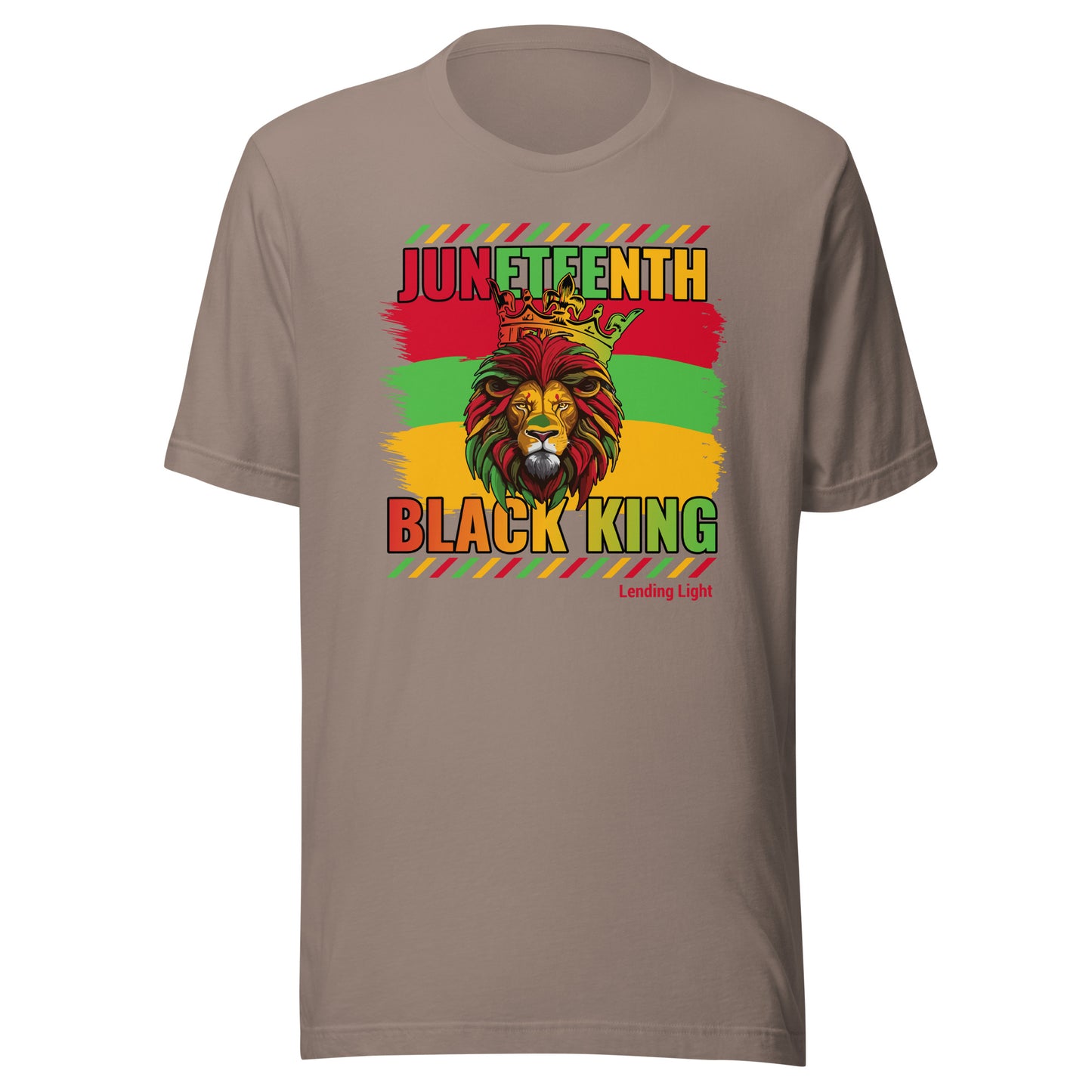 Juneteenth Black King Unisex t-shirt