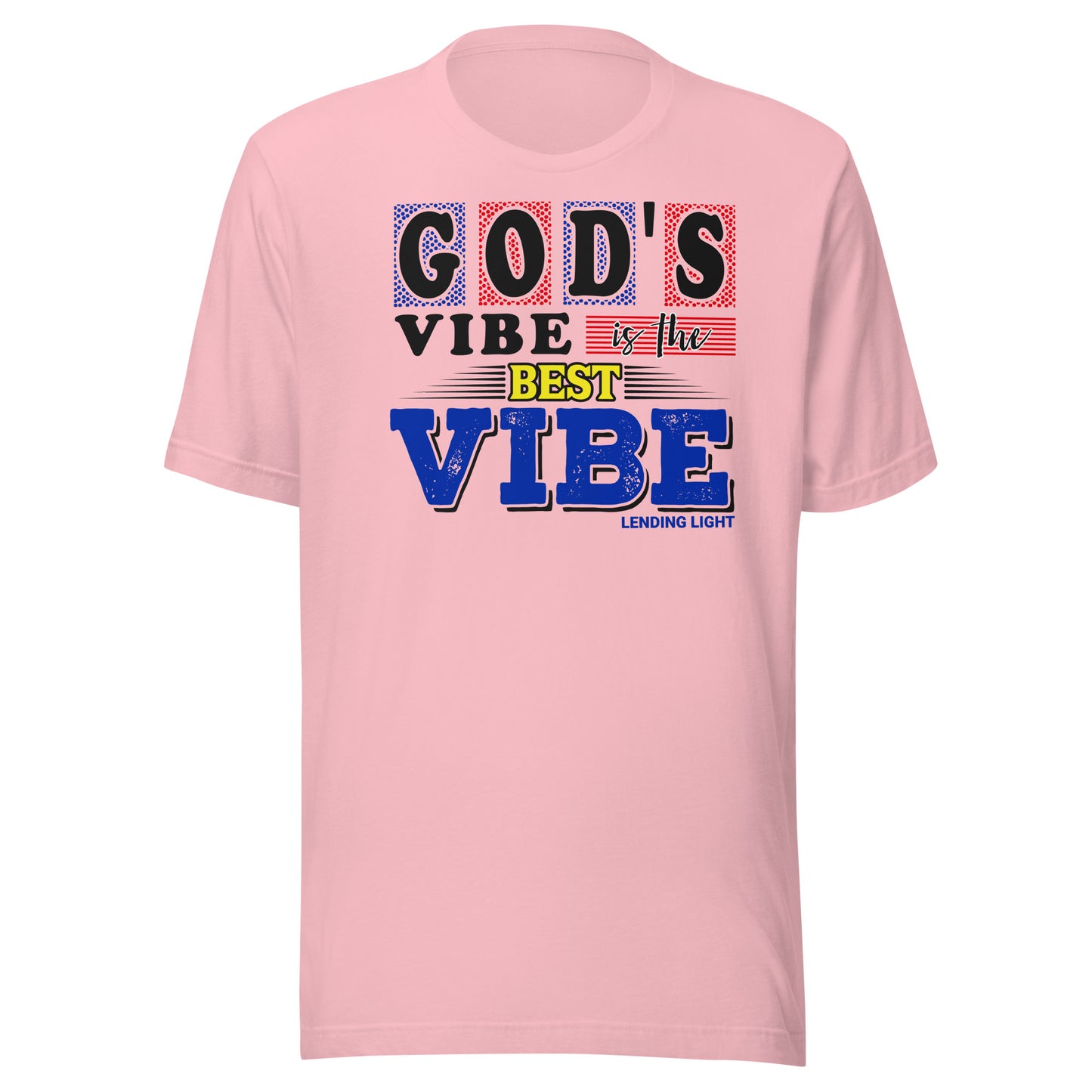 God's Vibe Is the Best Vibe Unisex t-shirt (light)