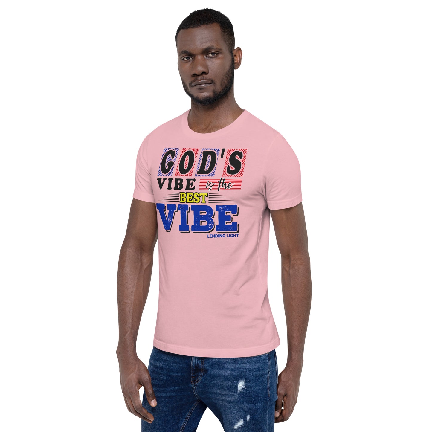 God's Vibe Is the Best Vibe Unisex t-shirt (light)