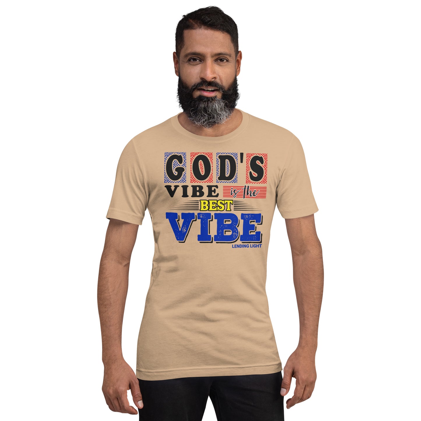 God's Vibe Is the Best Vibe Unisex t-shirt (light)