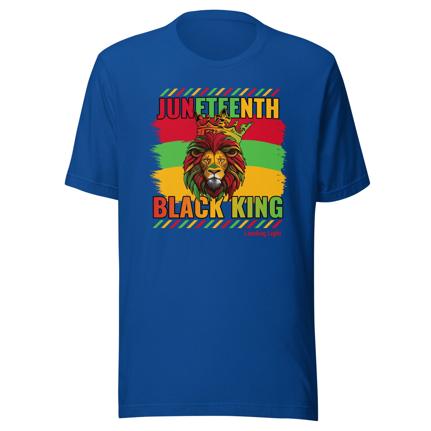 Juneteenth Black King Unisex t-shirt