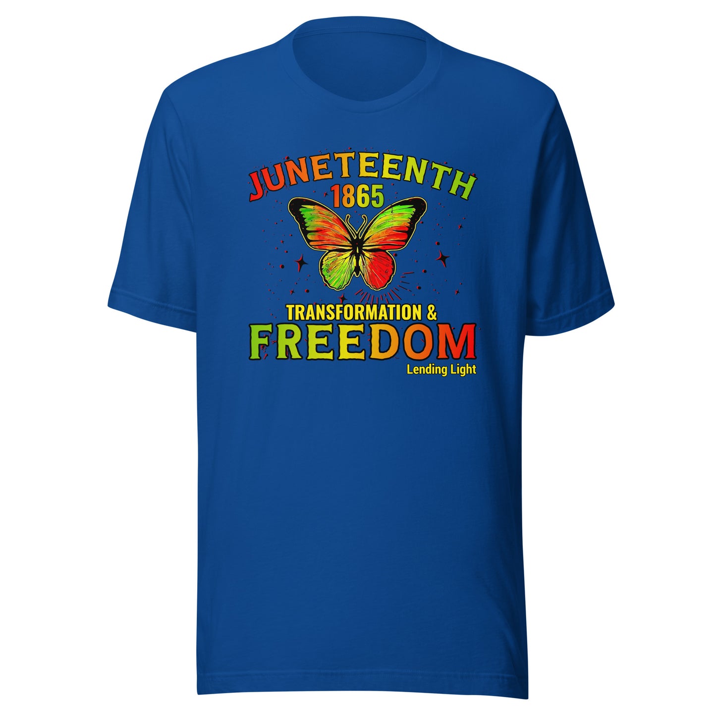 Juneteenth Transformation & Freedom Unisex t-shirt