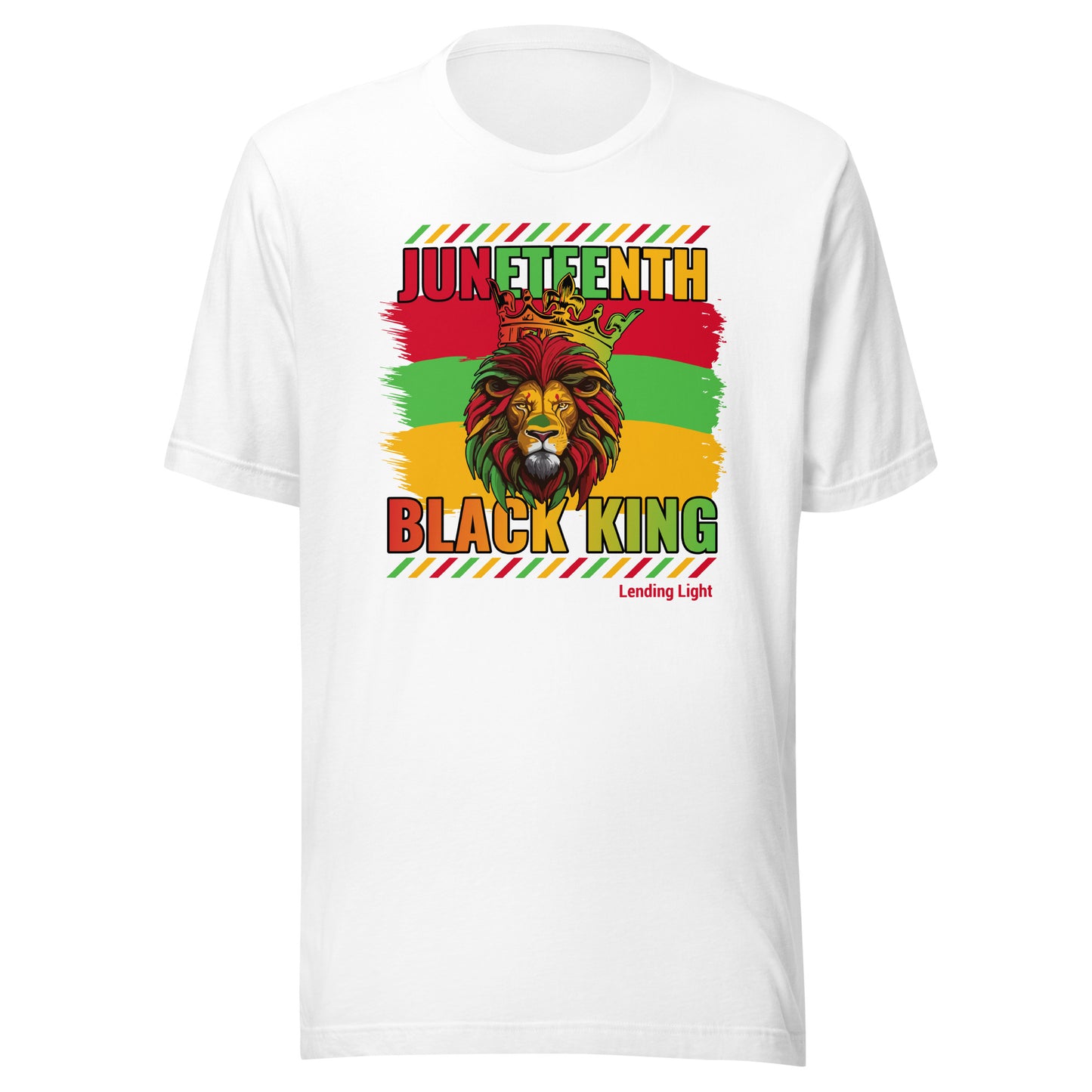 Juneteenth Black King Unisex t-shirt