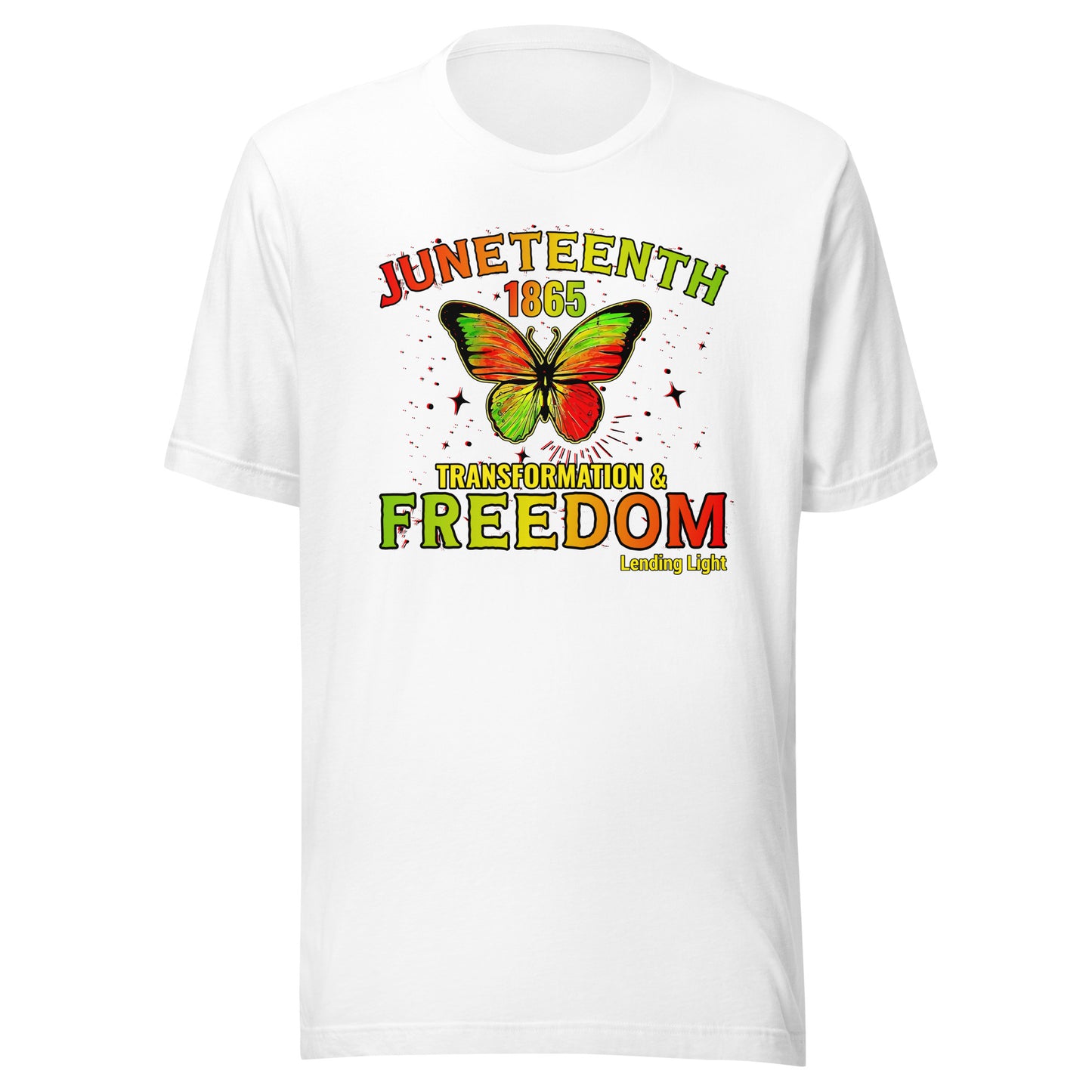 Juneteenth Transformation & Freedom Unisex t-shirt