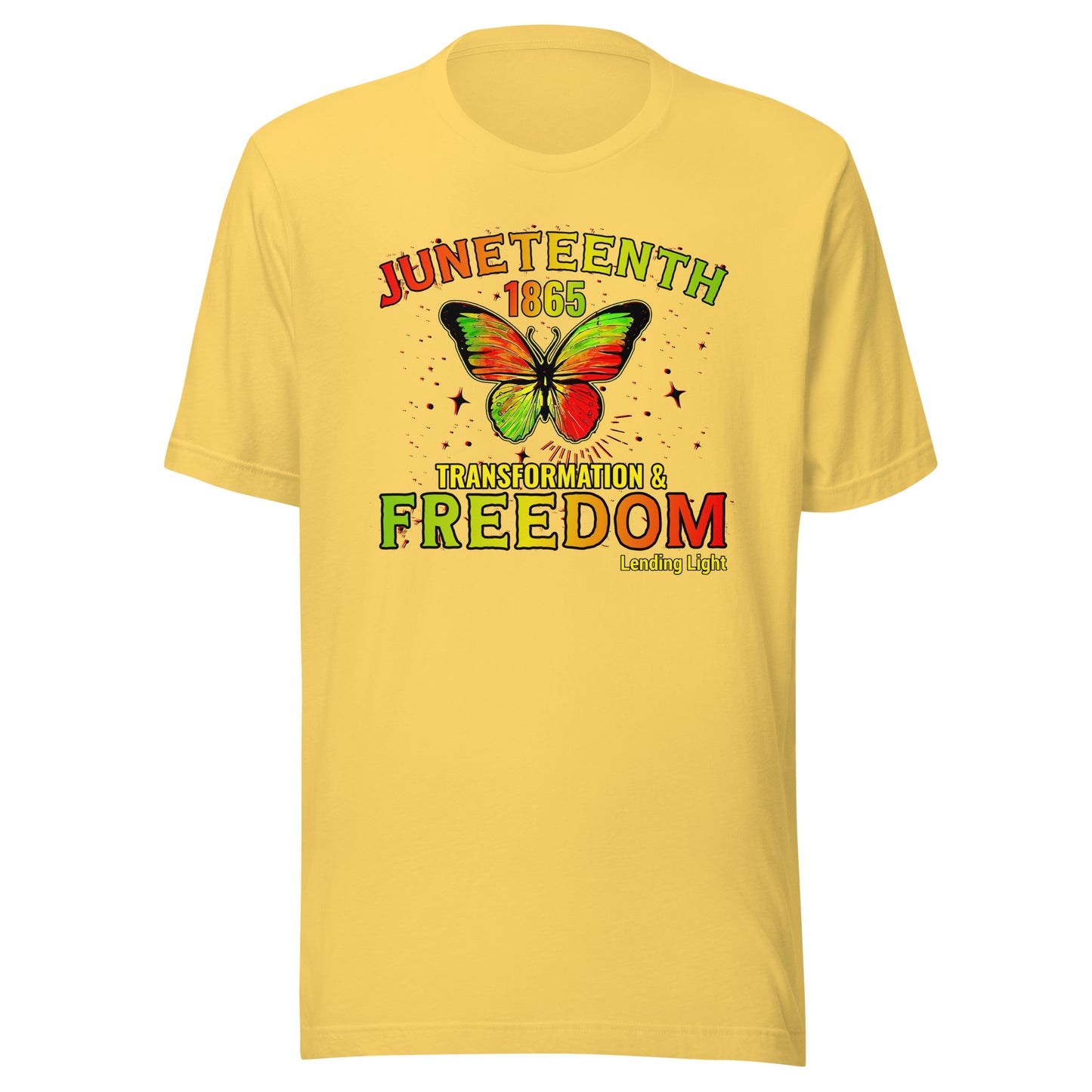 Juneteenth Transformation & Freedom Unisex t-shirt