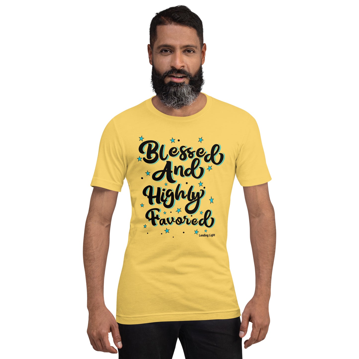 Blessed and Highly Favored Unisex t-shirt